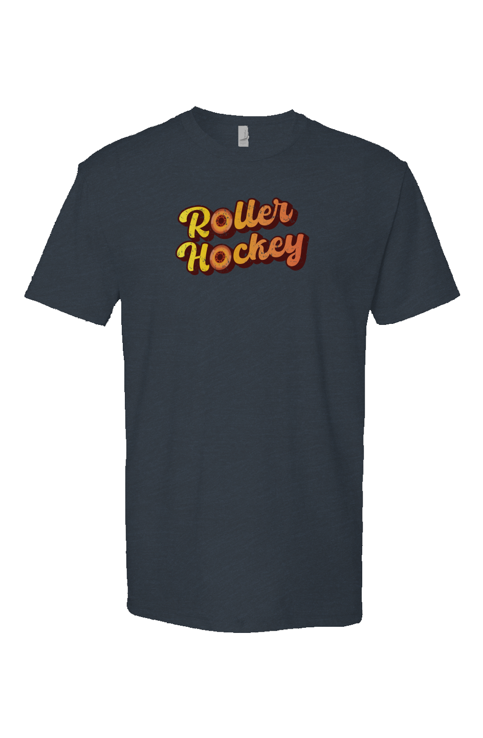 Feeling Groovy Roller Hockey Breakaway Performance Tee Navy Blue | Barn Garb Hockey Threads