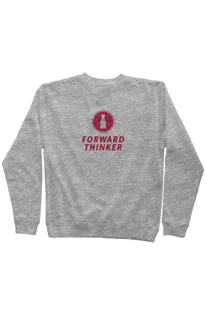 Forward Thinker Rinkside Crewneck Sweatshirt Grey | Barn Garb Hockey Threads