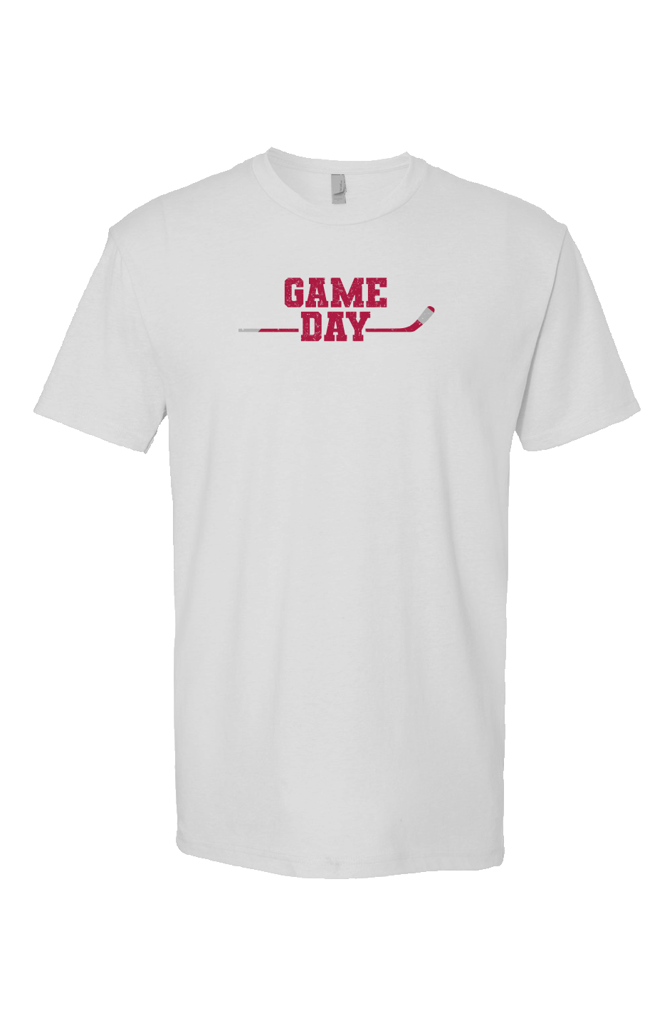 Game Day Breakaway Performance Tee White | Barn Garb Hockey Threads