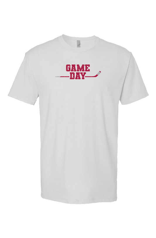 Game Day Breakaway Performance Tee White | Barn Garb Hockey Threads