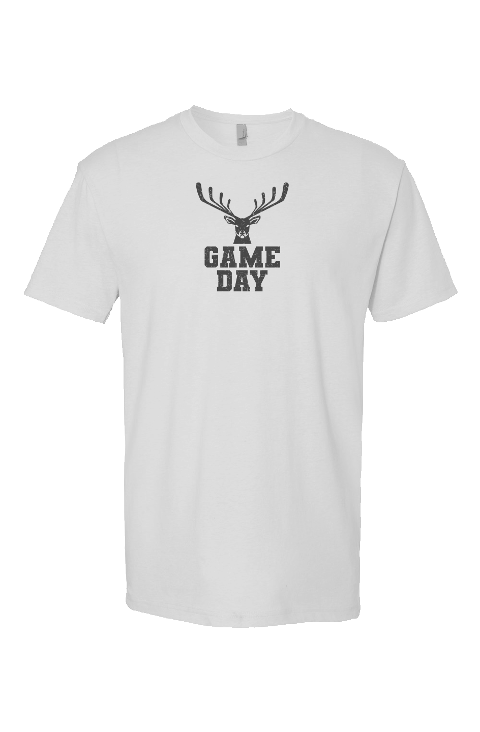 Game Day Buck Breakaway Performance Tee White | Barn Garb Hockey Threads