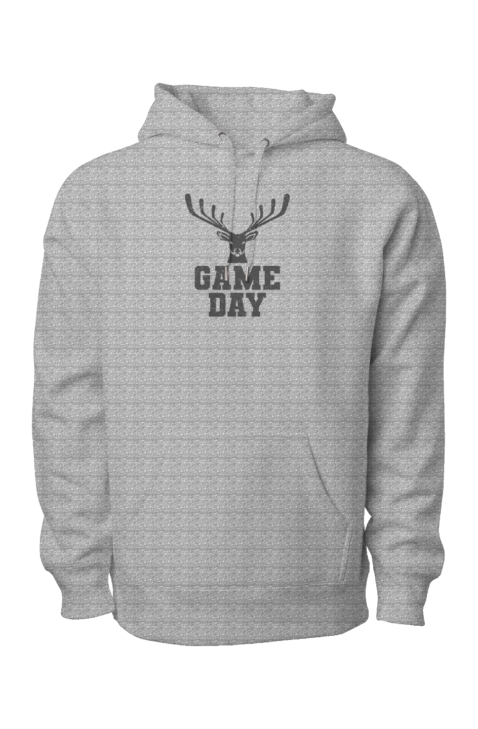 Game Day Buck Legend Heavyweight Hoodie Grey | Barn Garb Hockey Threads