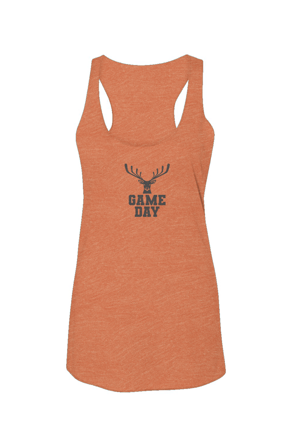 Game Day Buck Racerback Barn Tank Orange | Barn Garb Hockey Threads