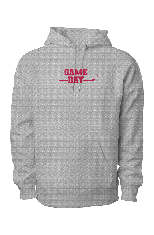 Game Day Legend Heavyweight Hoodie Grey | Barn Garb Hockey Threads
