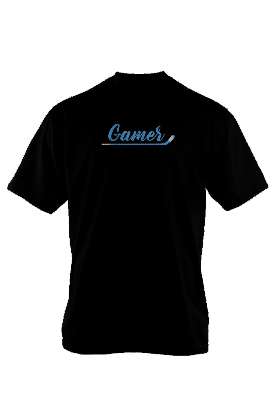 Gamer 90s Throwback Tee Black | Barn Garb Hockey Threads