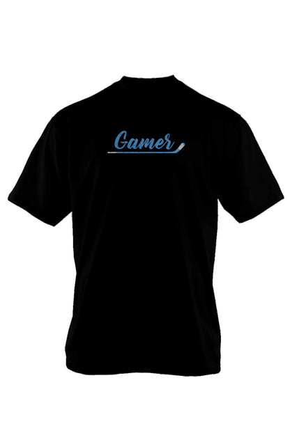 Gamer 90s Throwback Tee Black | Barn Garb Hockey Threads