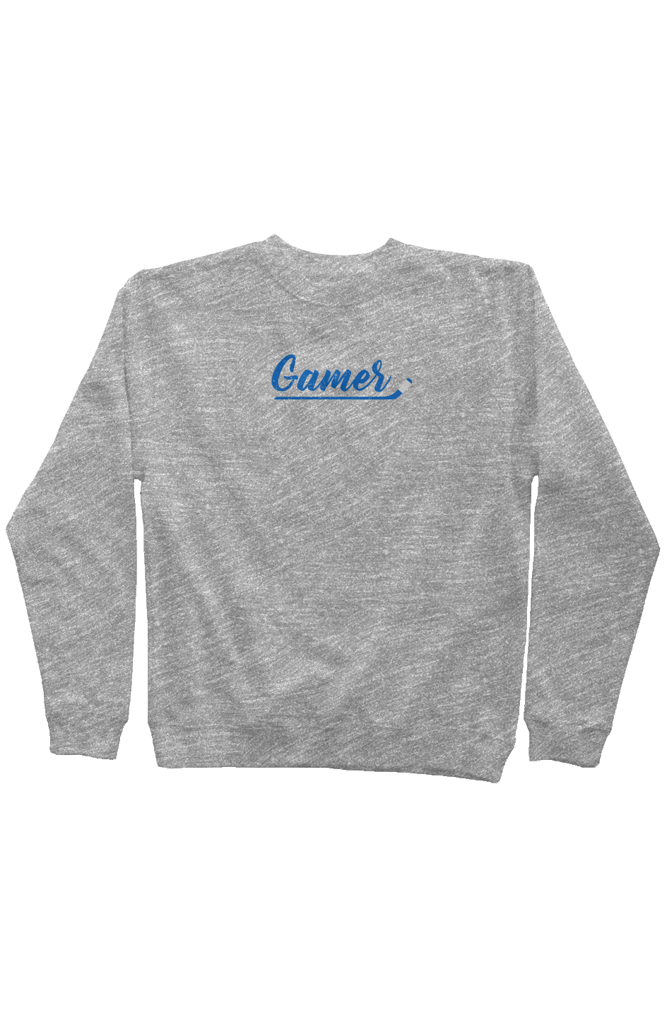 Gamer Rinkside Crewneck Sweatshirt Grey | Barn Garb Hockey Threads