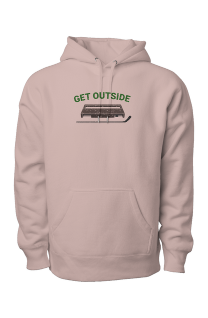 Get Outside Legend Heavyweight Hoodie Light Pink | Barn Garb Hockey Threads