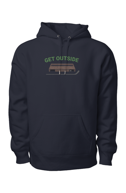Get Outside Legend Heavyweight Hoodie Navy Blue | Barn Garb Hockey Threads