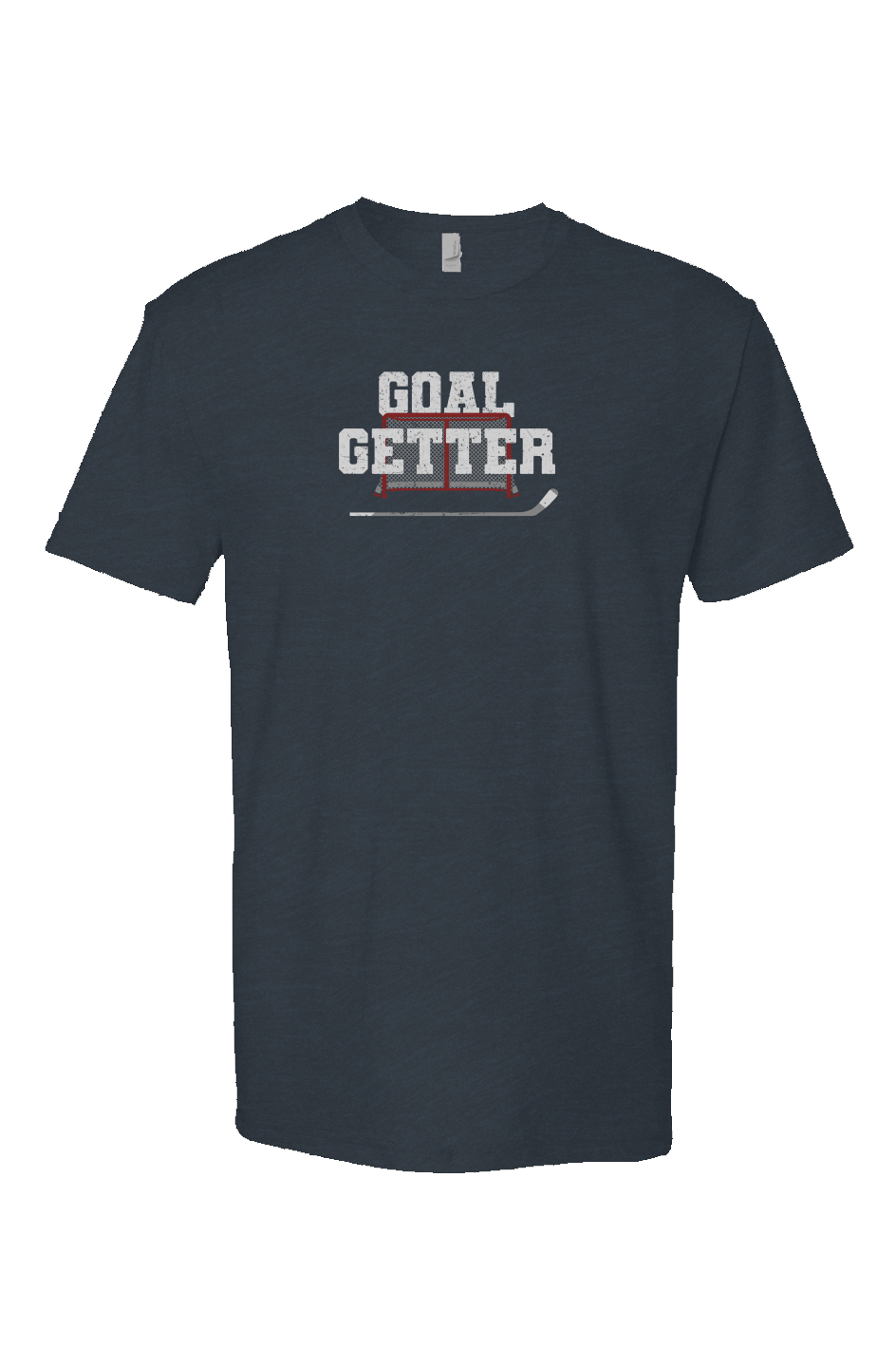 Goal Getter Breakaway Performance Tee Navy Blue | Barn Garb Hockey Threads