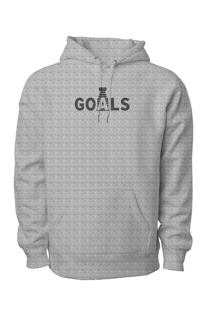 Goals Stanley Cup Legend Heavyweight Hoodie Grey | Barn Garb Hockey Threads