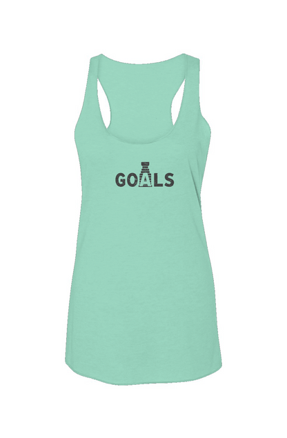 Goals Stanley Cup Racerback Barn Tank Mint | Barn Garb Hockey Threads