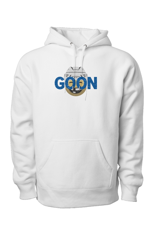 Goon Legend Heavyweight Hoodie White | Barn Garb Hockey Threads