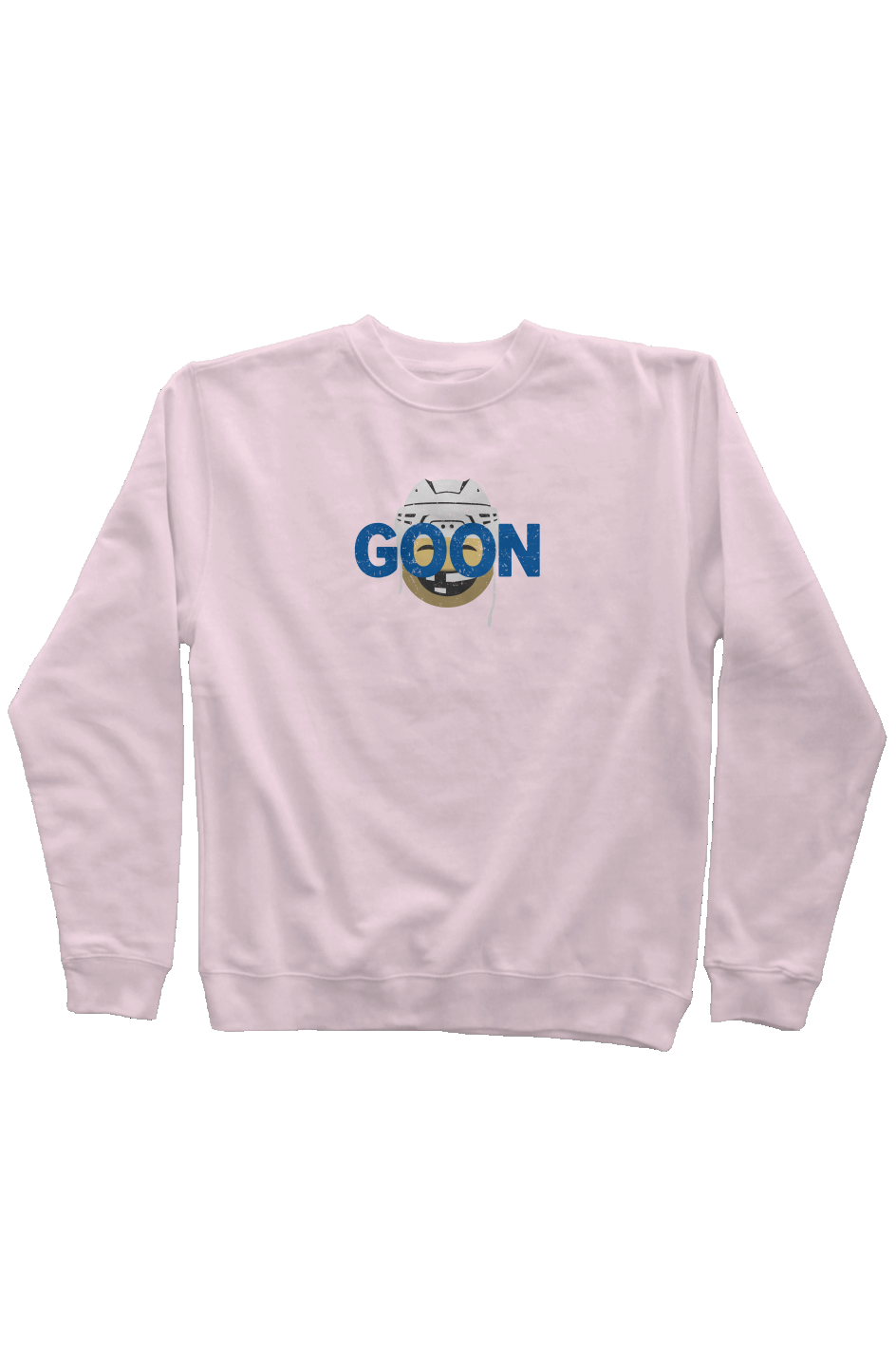 Goon Rinkside Crewneck Sweatshirt Pink | Barn Garb Hockey Threads