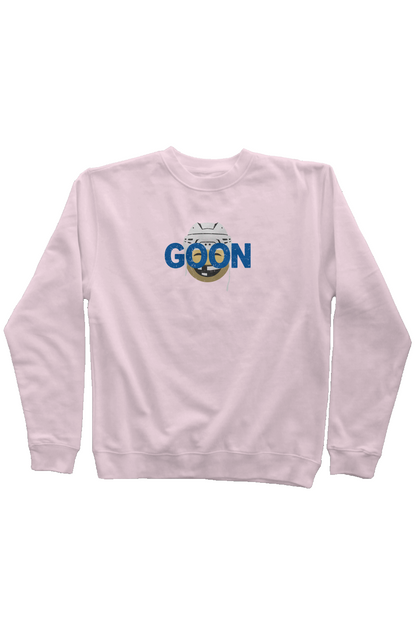 Goon Rinkside Crewneck Sweatshirt Pink | Barn Garb Hockey Threads