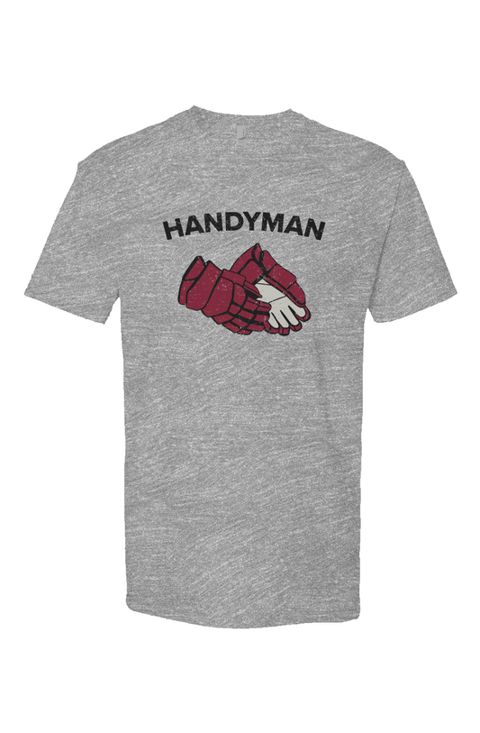Handyman Breakaway Performance Tee Grey | Barn Garb Hockey Threads