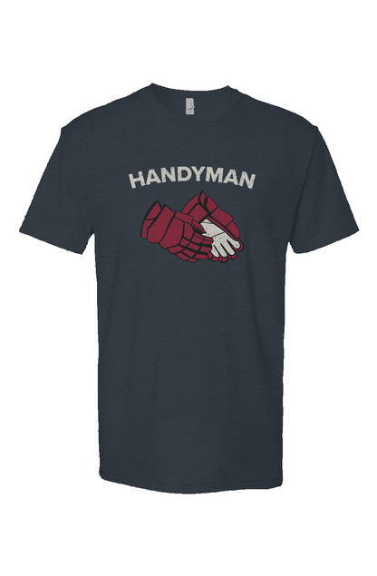 Handyman Breakaway Performance Tee Navy Blue | Barn Garb Hockey Threads