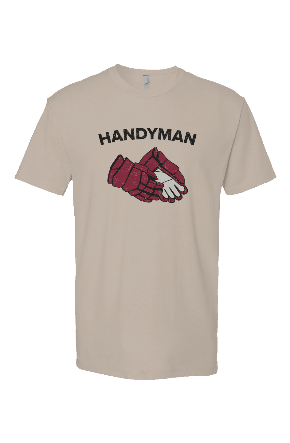 Handyman Breakaway Performance Tee Sand | Barn Garb Hockey Threads