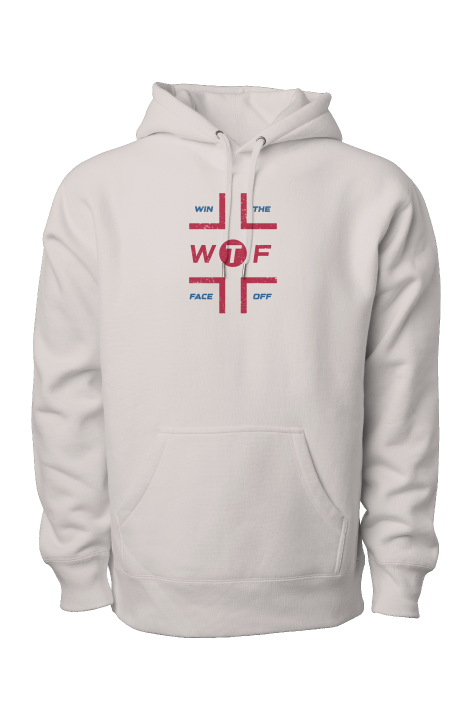 Hash Clash Legend Heavyweight Cross Grain Hoodie Bone | Barn Garb Hockey Threads
