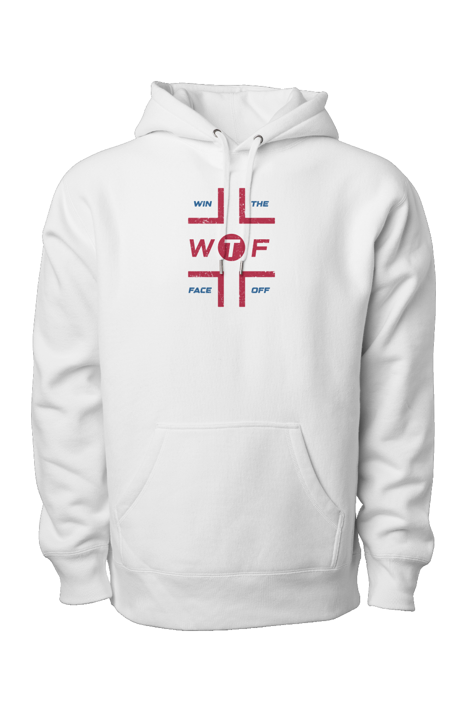 Hash Clash Legend Heavyweight Cross Grain Hoodie White | Barn Garb Hockey Threads