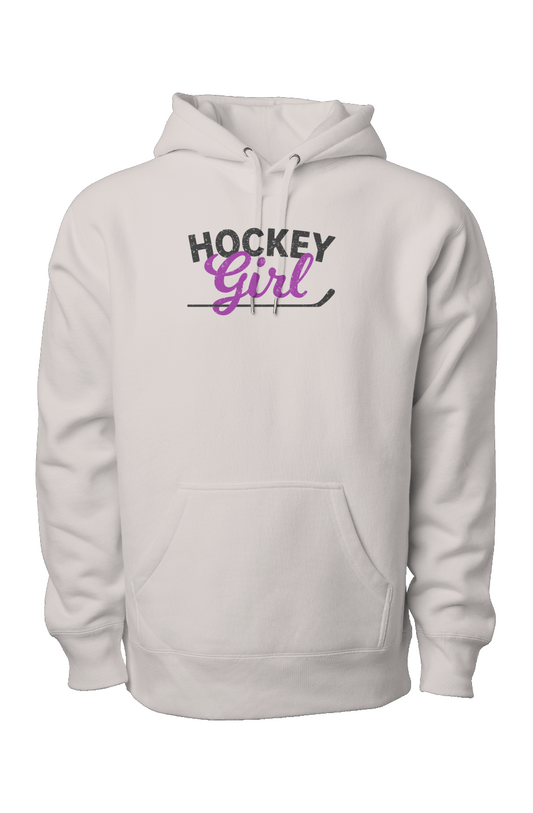 Hockey Girl Legend Heavyweight Hoodie Bone | Barn Garb Hockey Threads