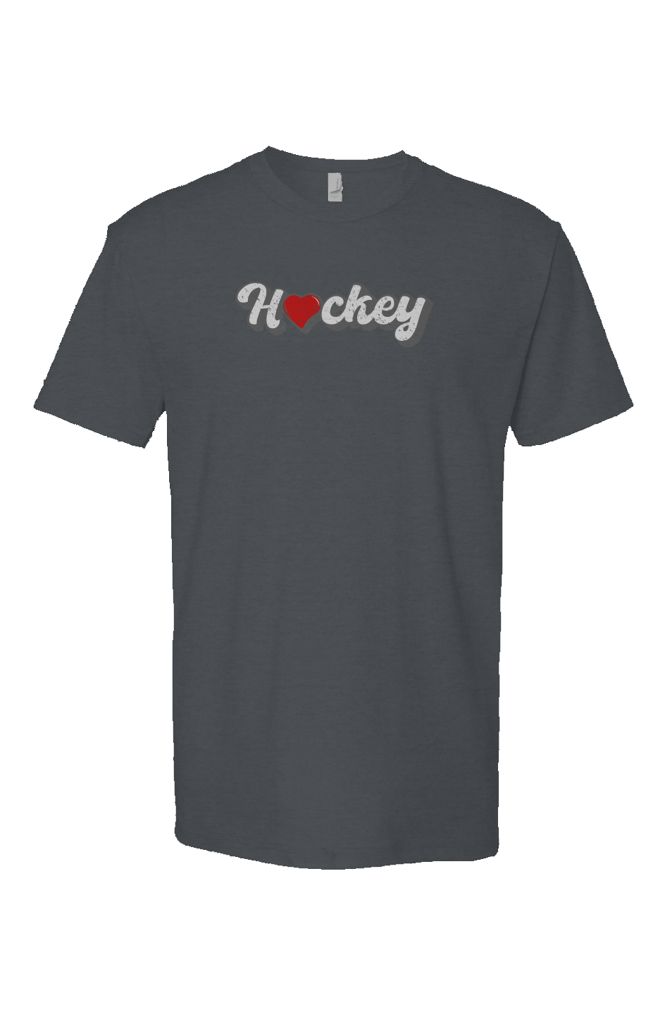 Hockey Heart Breakaway Performance Tee Indigo Blue | Barn Garb Hockey Threads