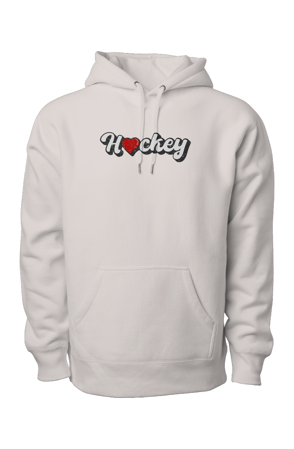 Hockey Heart Legend Heavyweight Hoodie Bone | Barn Garb Hockey Threads
