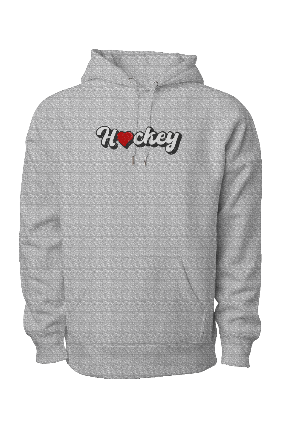 Hockey Heart Legend Heavyweight Hoodie Grey | Barn Garb Hockey Threads