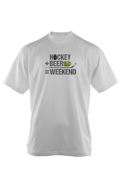 Hockey Math 90s Throwback Tee White | Barn Garb Hockey Threads