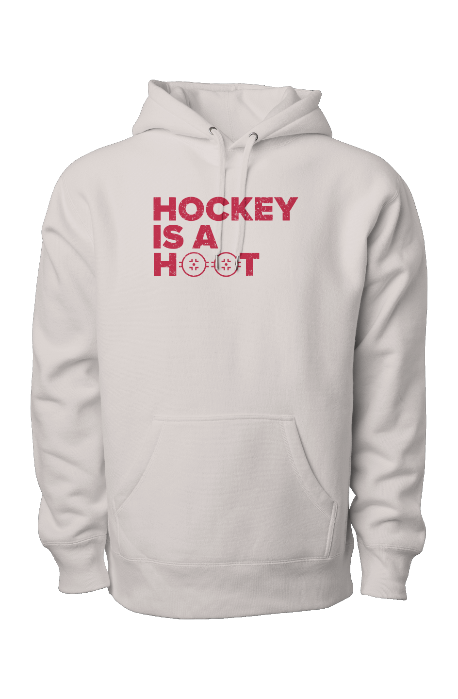 Hockey is a Hoot Legend Heavyweight Hoodie Bone | Barn Garb Hockey Threads
