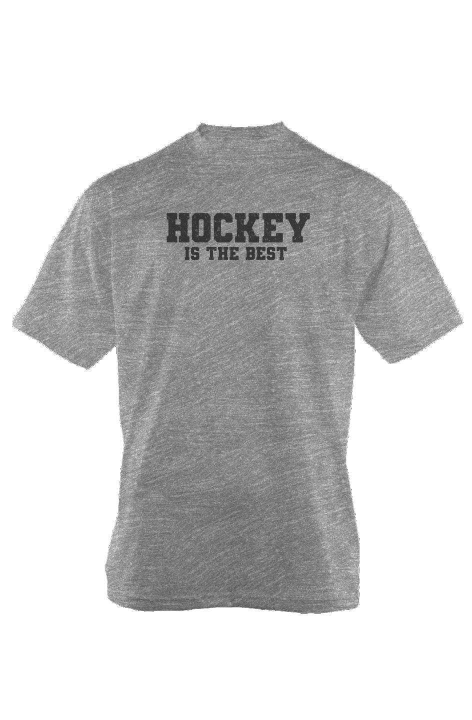 Hockey is the Best 90s Throwback Tee Grey | Barn Garb Hockey Threads