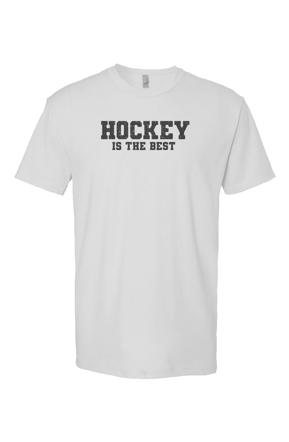 Hockey is the Best Breakaway Performance Tee White | Barn Garb Hockey Threads