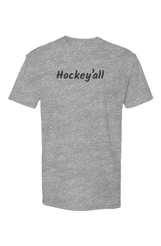 Hockey'yall Breakaway Performance Tee Grey | Barn Garb Hockey Threads