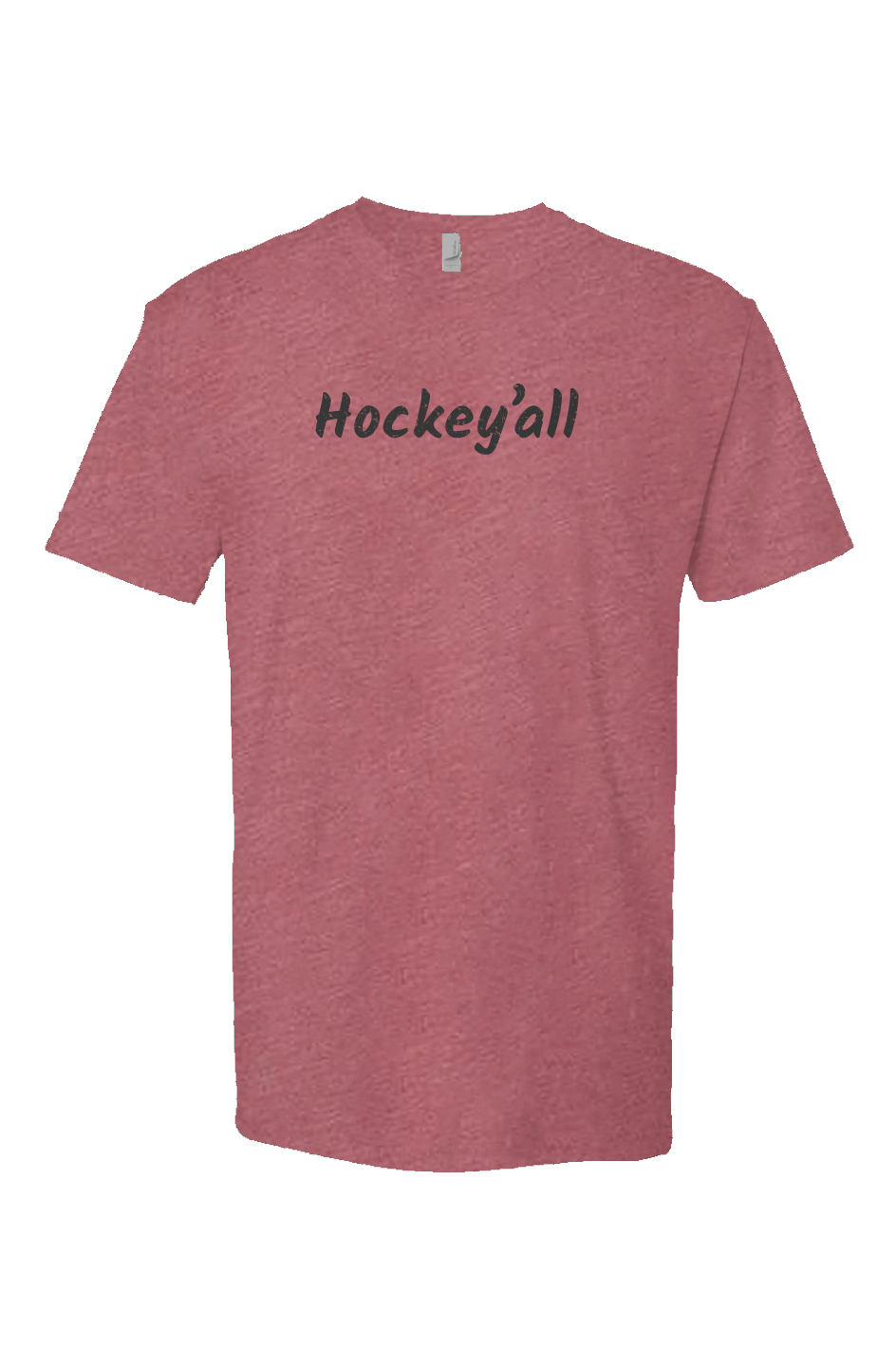 Hockey'yall Breakaway Performance Tee Heather Mauve | Barn Garb Hockey Threads