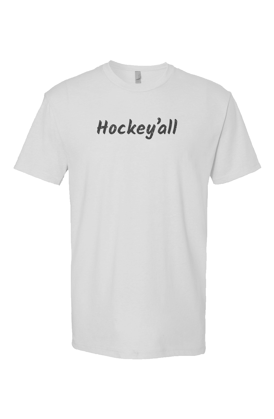 Hockey'yall Breakaway Performance Tee White | Barn Garb Hockey Threads