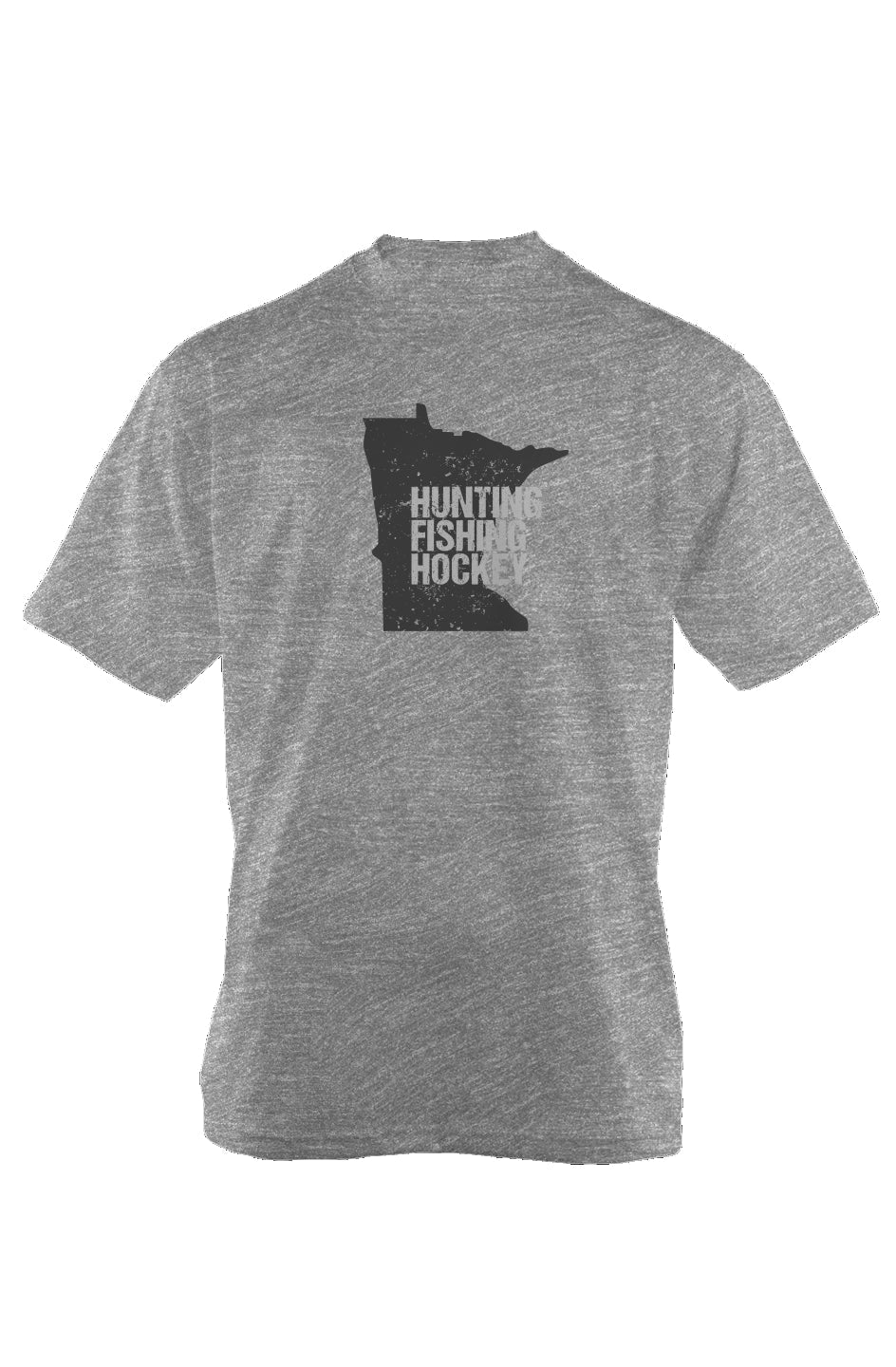 Hunting Fishing Hockey 90s Throwback Tee | Grey Barn Garb Hockey Threads