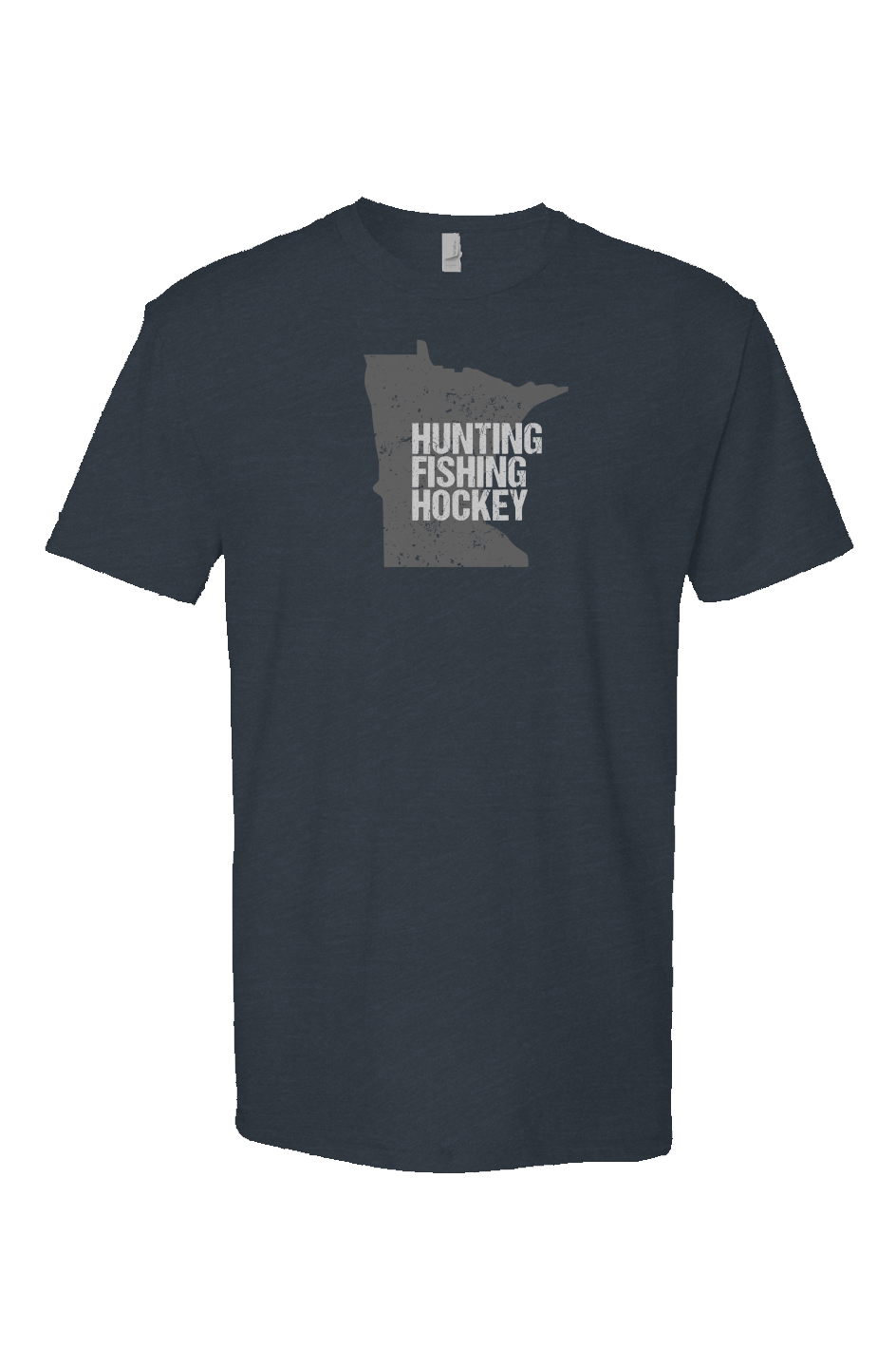 Hunting Fishing Hockey Breakaway Performance Tee Navy Blue | Barn Garb Hockey Threads