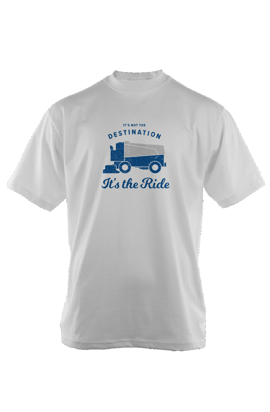 It's the Ride 90s Throwback Tee White | Barn Garb Hockey Threads