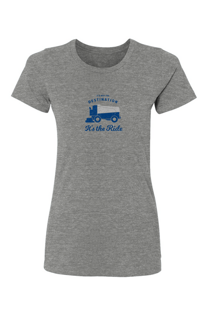 It's the Ride Barn Babe Tee Grey | Barn Garb Hockey Threads