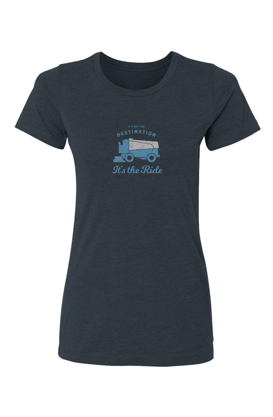It's the Ride Barn Babe Tee Navy Blue | Barn Garb Hockey Threads
