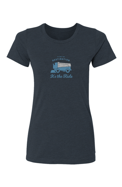 It's the Ride Barn Babe Tee Navy Blue | Barn Garb Hockey Threads