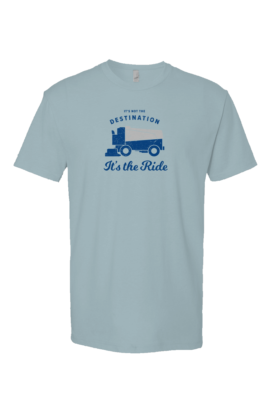 It's the Ride Breakaway Performance Tee Ice Blue | Barn Garb Hockey Threads