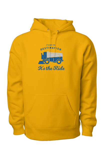 It's the Ride Legend Heavyweight Hoodie Gold | Barn Garb Hockey Threads