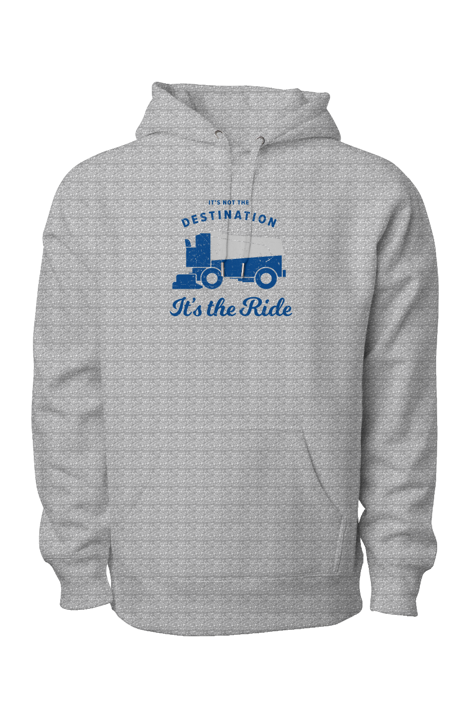 It's the Ride Legend Heavyweight Hoodie Grey | Barn Garb Hockey Threads