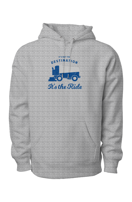 It's the Ride Legend Heavyweight Hoodie Grey | Barn Garb Hockey Threads