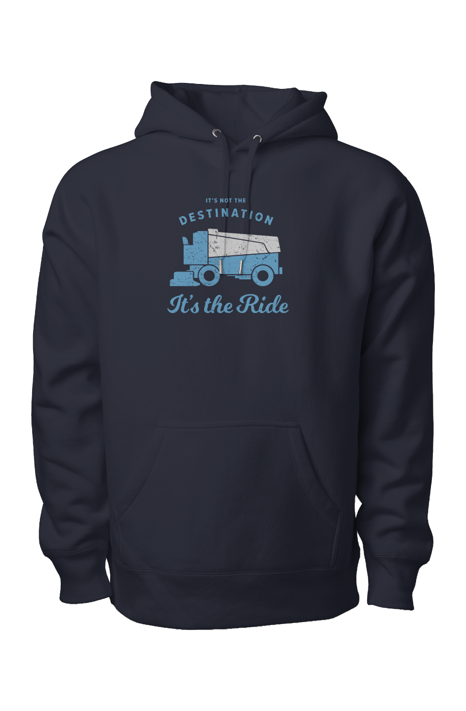 It's the Ride Legend Heavyweight Hoodie Navy Blue | Barn Garb Hockey Threads