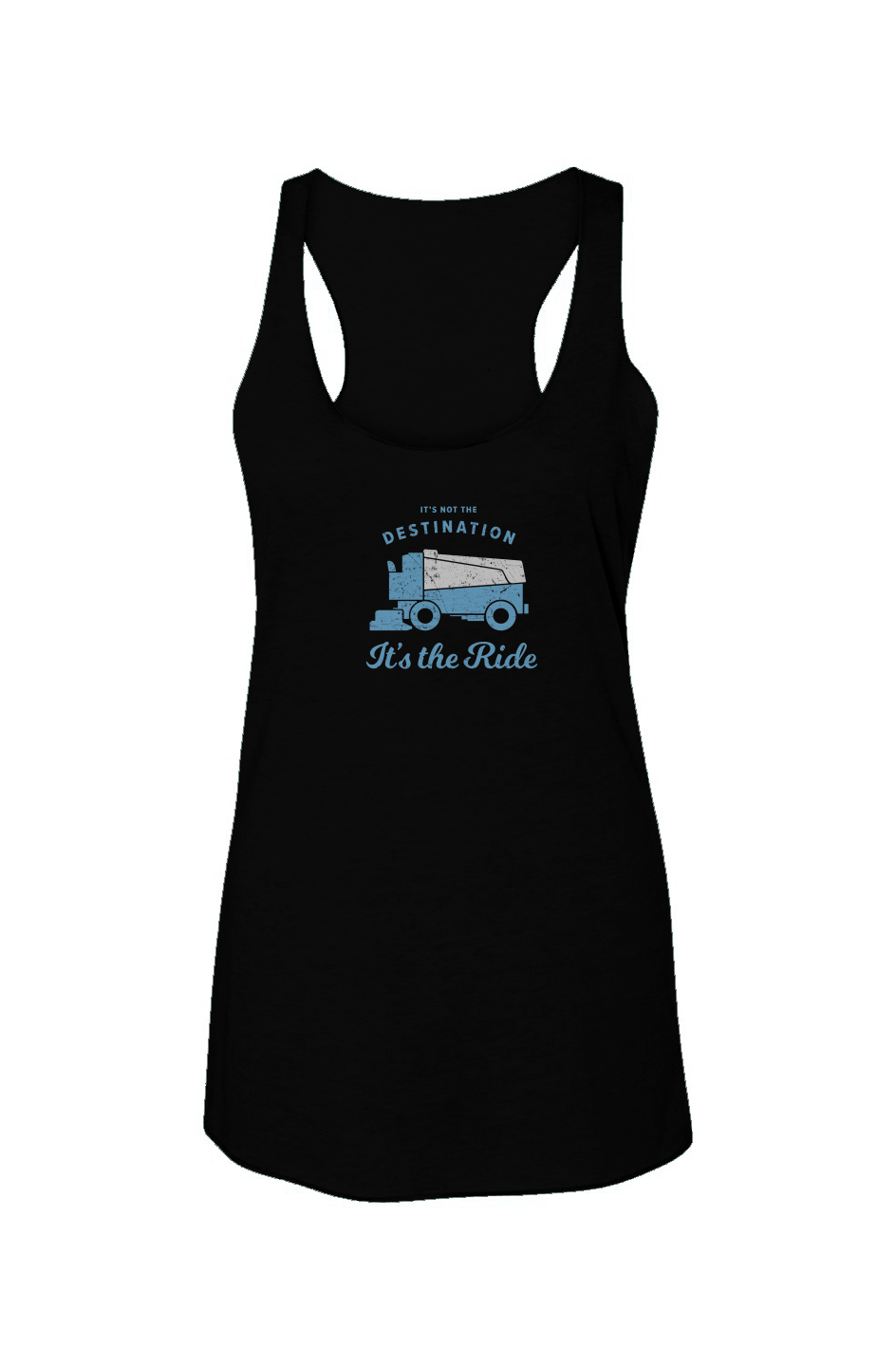 It's the Ride Racerback Barn Tank Black | Barn Garb Hockey Threads