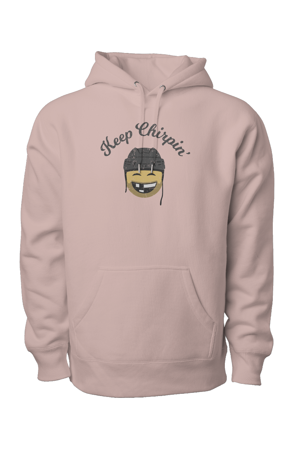 Keep Chirpin' Legend Heavyweight Hoodie Pink | Barn Garb Hockey Threads