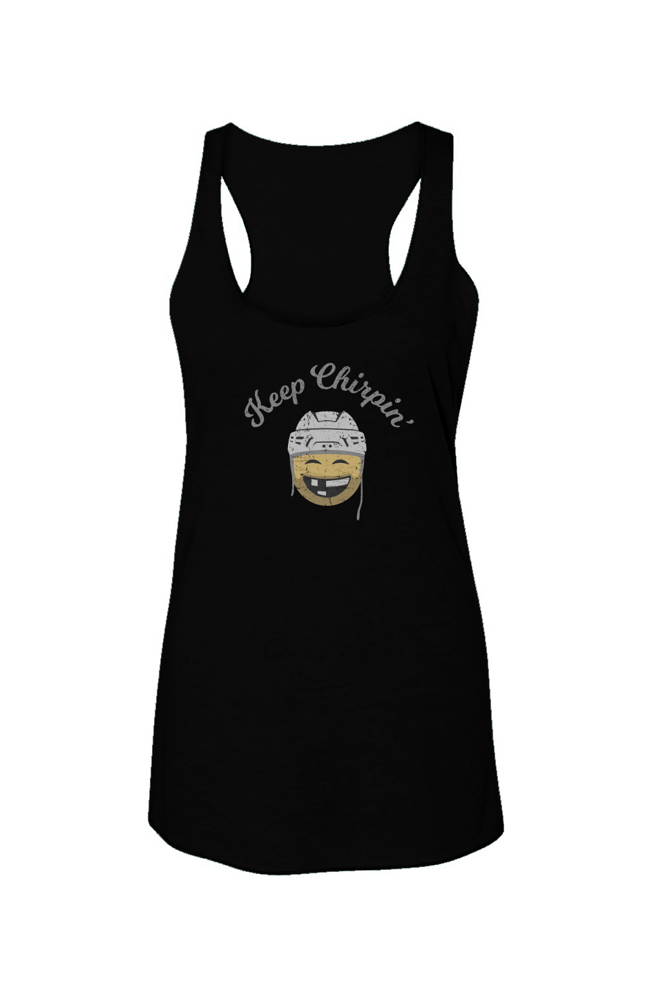 Keep Chirpin' Racerback Barn Tank | Barn Garb Hockey Threads