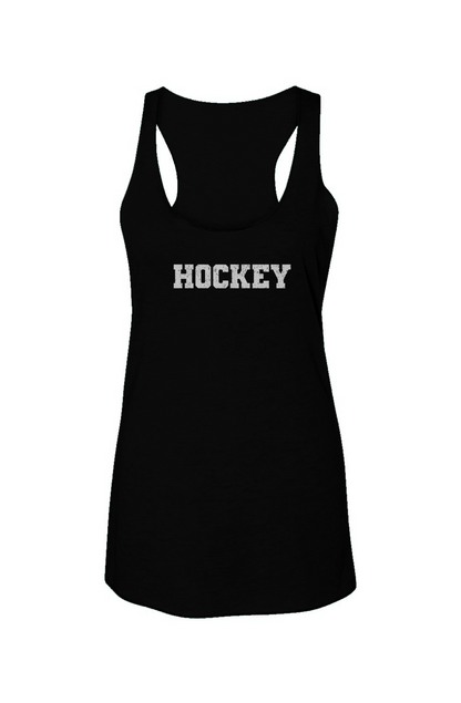 Legacy Hockey Racerback Barn Tank Black | Barn Garb Hockey Threads